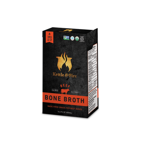100% Grass-fed Beef Bone Broth - 16.2oz